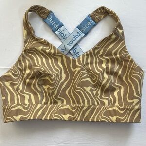 Outdoor Voices Pampas Swirl Circuit Bra Size Small /Medium D Cup